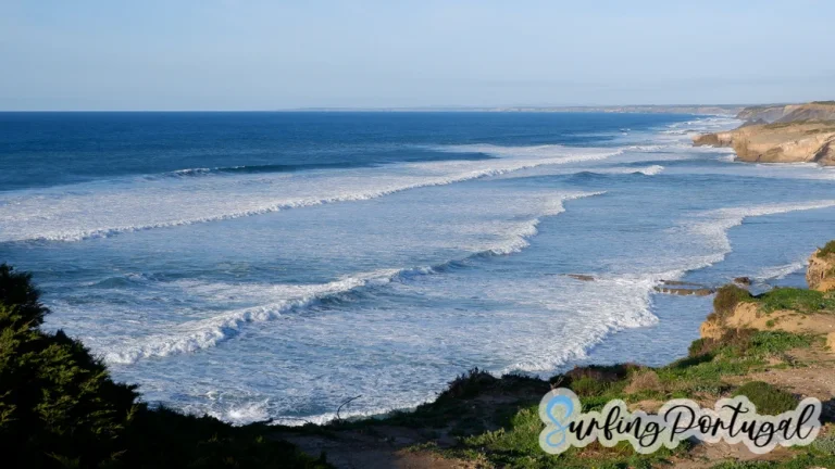 Beach of Monte Clérigo from the cliff