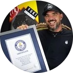 Picture of the big wave surfer Rodrigo Koxa taken from his instagram profile