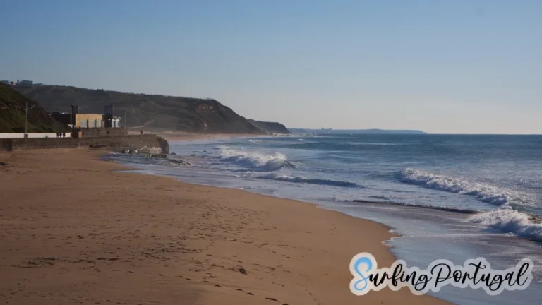 Panoramic view of the beach of Areia Branca