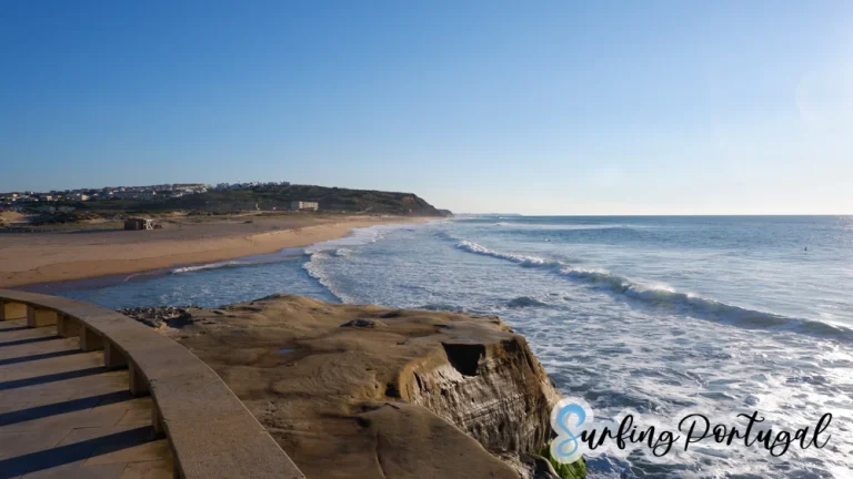 Detail of the waves at Areia Branca