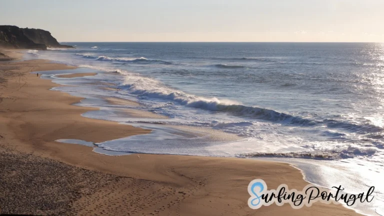 Panoramic view of Praia de Santa Rita, near Santa Cruz