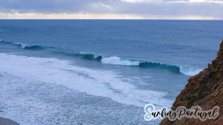 Waves breaking at Tonel beach