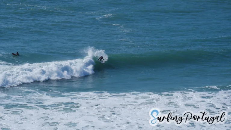 Surfer at Praia dos Pescadores