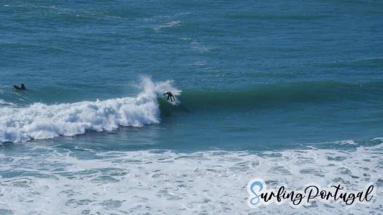 Surfer at Praia dos Pescadores