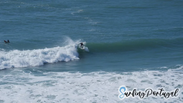 Surfer at Praia dos Pescadores