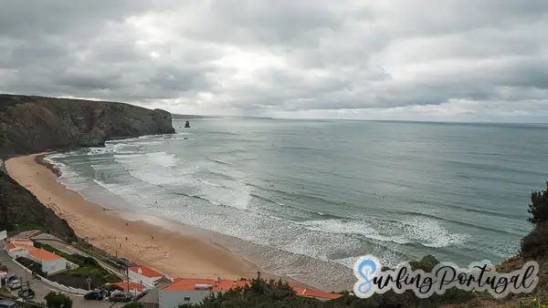 Arrifana, a surf spot in the Algarve