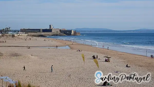 Carcavelos, a surf spot near Lisbon